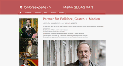 Desktop Screenshot of folkloreexperte.ch